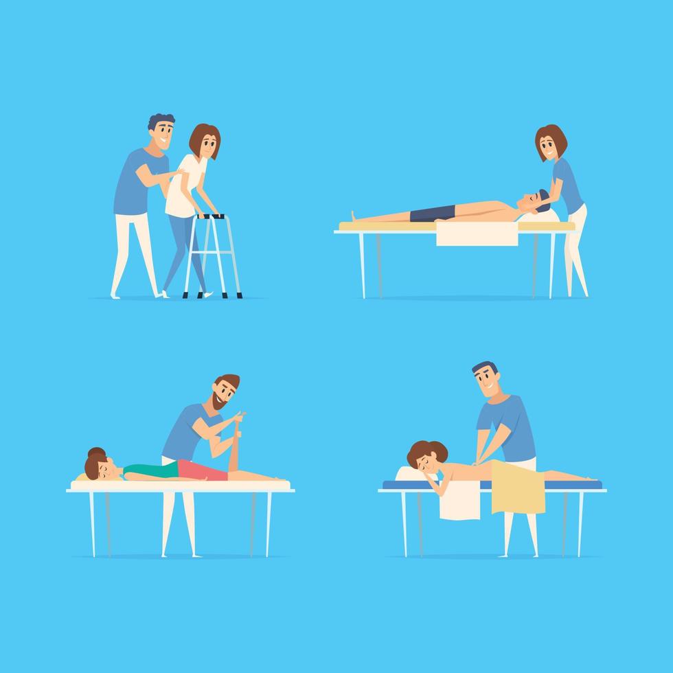 physiotherapy-people-stretching-sport-exercises-chiropractic-remedial-massage-doctors-patients-therapy-procedures-medical-rehabilitation-physiotherapist-care-patient-illustration-free-vector (1)